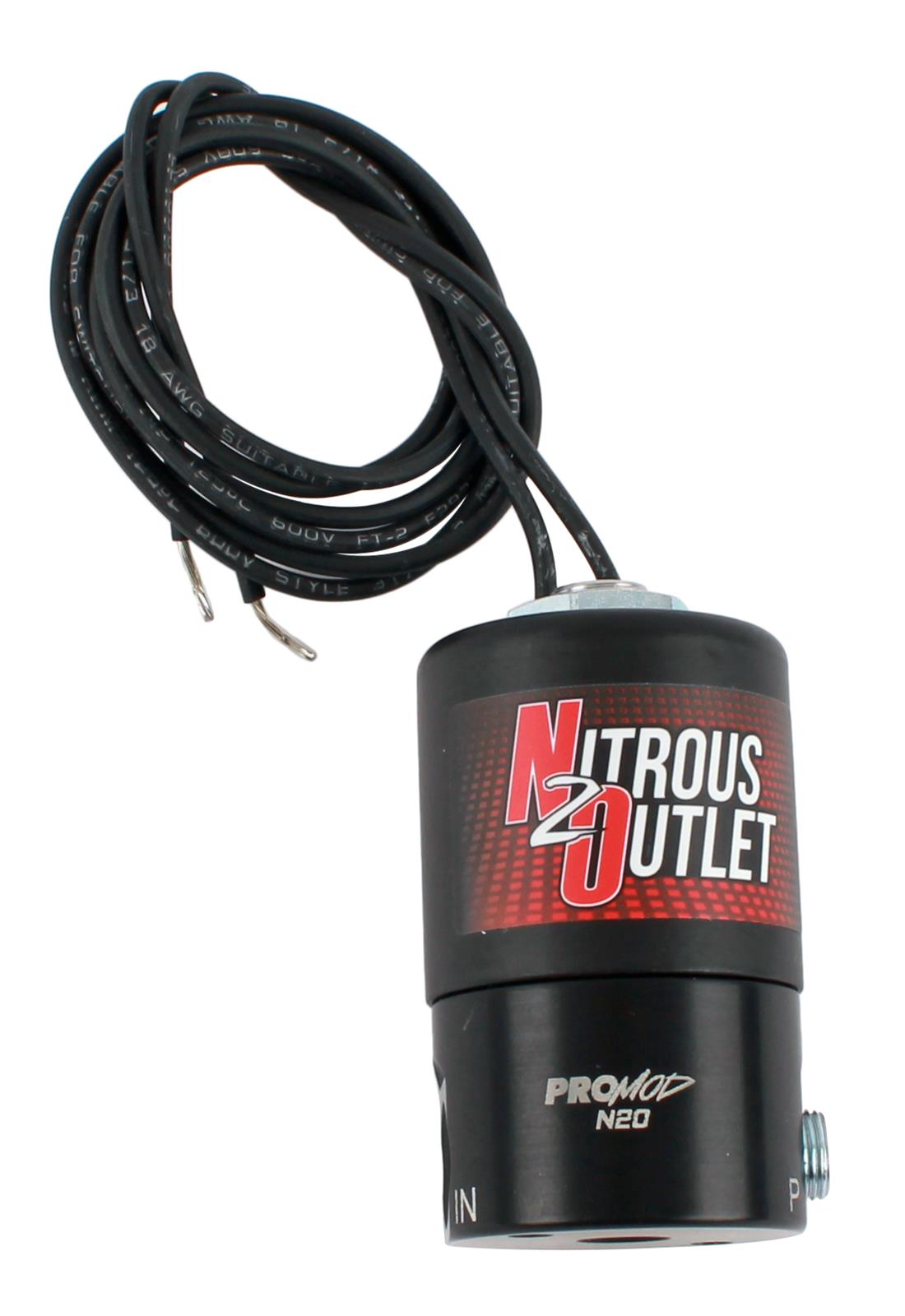Nitrous Outlet 00-50004-PM Nitrous Outlet Nitrous Solenoids | Summit Racing