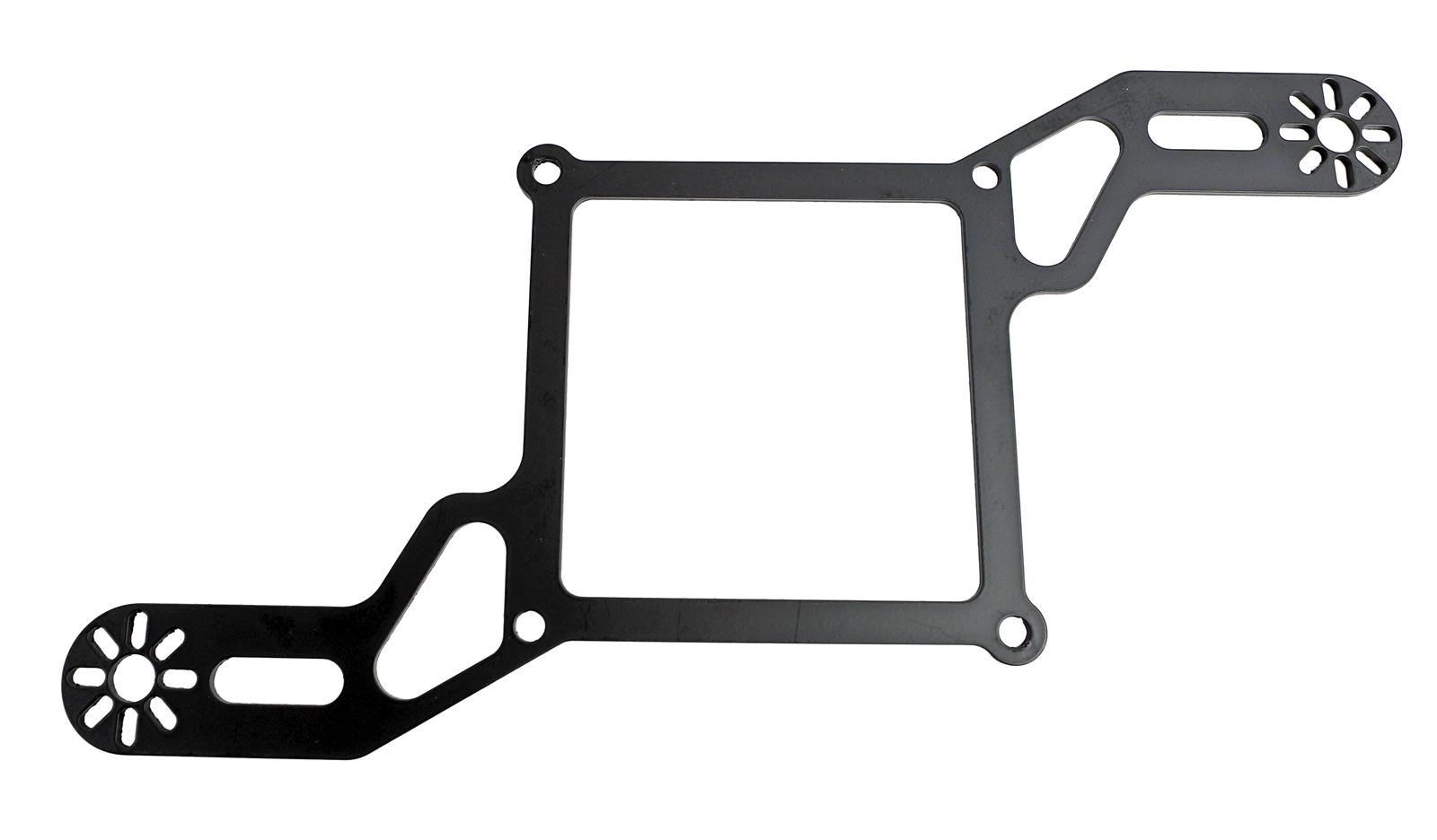 Nitrous Outlet Offset Solenoid Mounting Brackets 00-54602 4500 Flange, 2 bracket Front Center and Back thumbnail 2