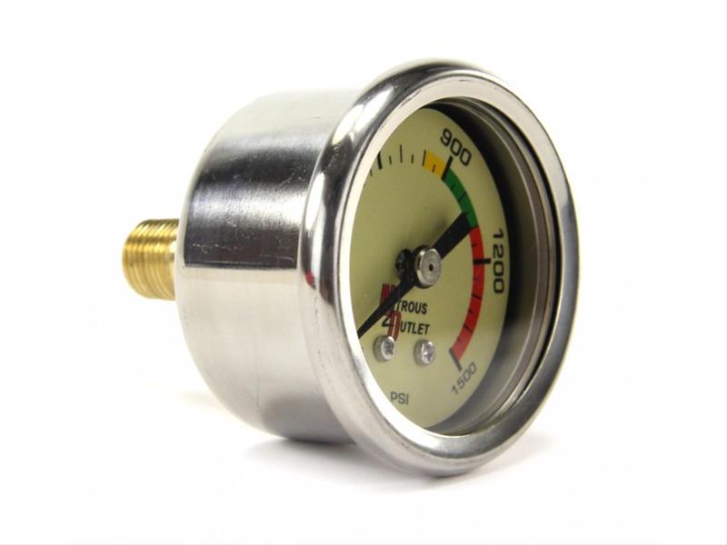 Nitrous Outlet 0063001 Nitrous Outlet Luminescent Nitrous Pressure