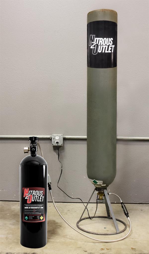 Nitrous Outlet 0064003 Nitrous Outlet Mother Bottle Wrap Around Heater Elements Summit Racing
