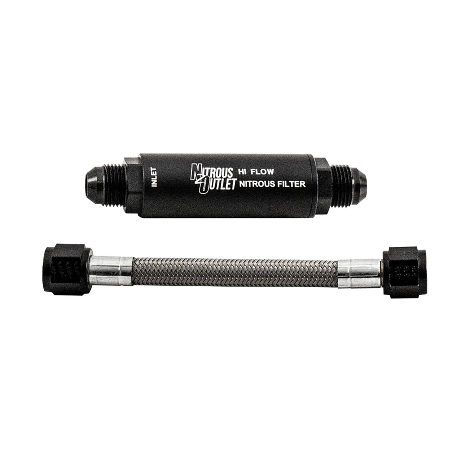 Nitrous Outlet Inline Filters 00-65002 8AN Filter
