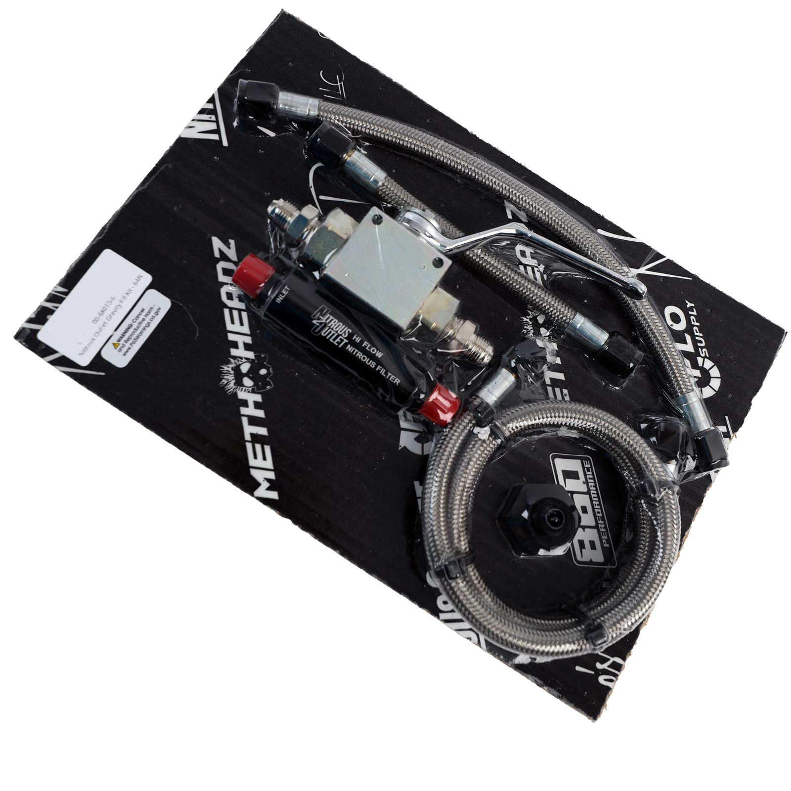 Nitrous Outlet 00680104 Nitrous Outlet Gravity Feed Transfer Kits Summit Racing