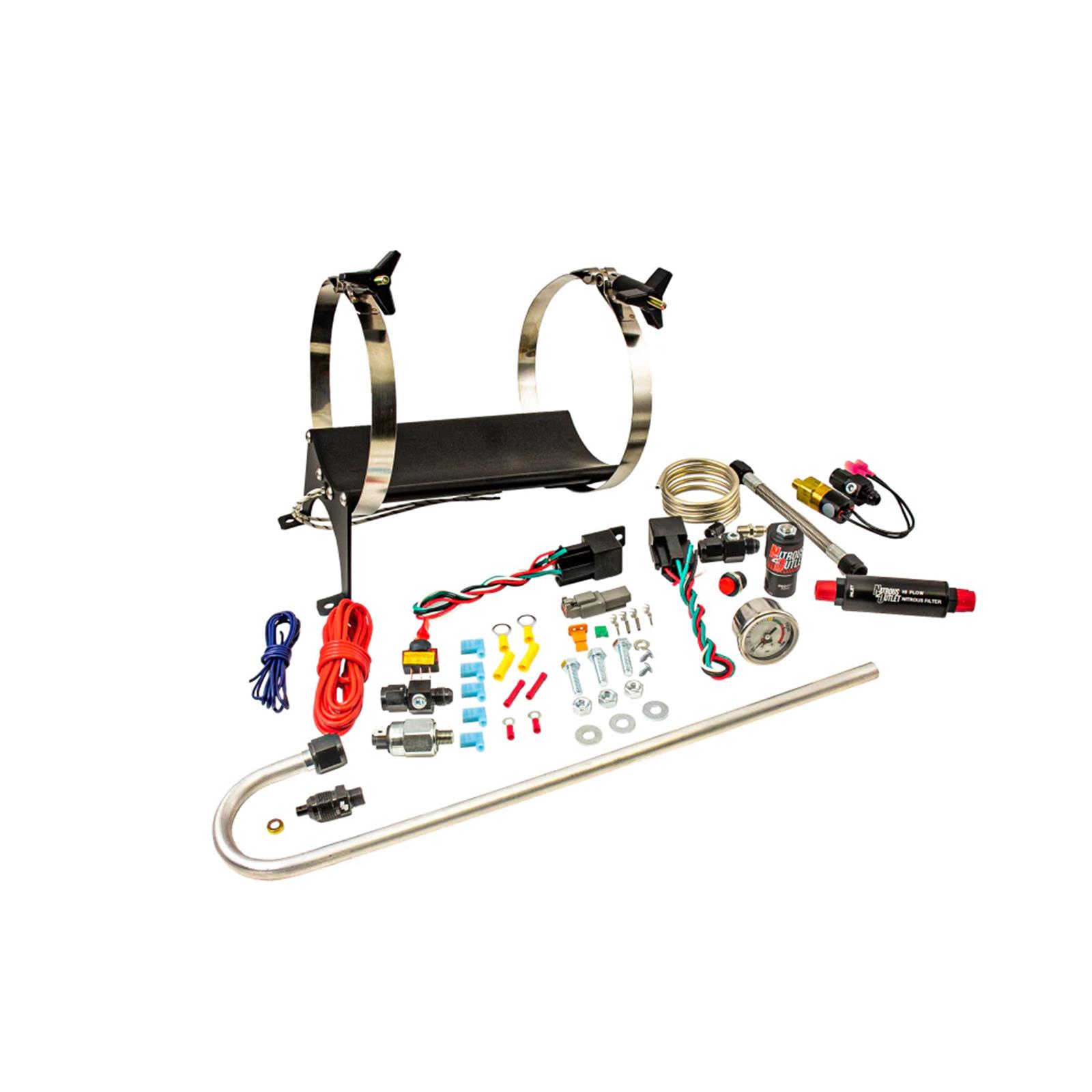 Nitrous Outlet Oxide Systems 00-69001-H6 System Conversion and Upgrade Kits, Accessory Package - High Fuel Pressure/6AN