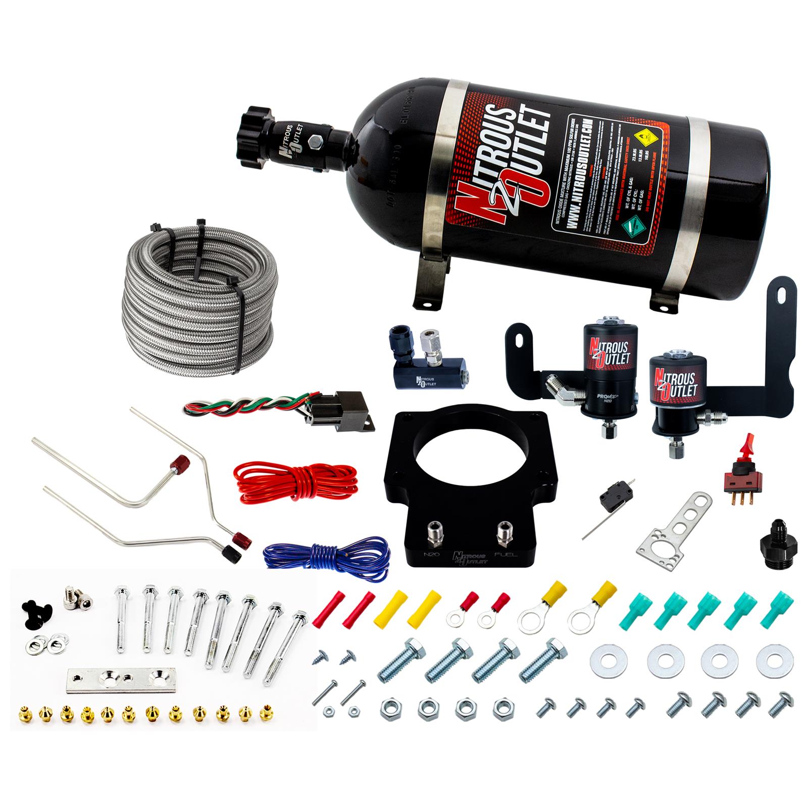 highbridge　38 Nitrous Outlet 00-10121-90-10 Nitrous Outlet Nitrous Oxide Plate