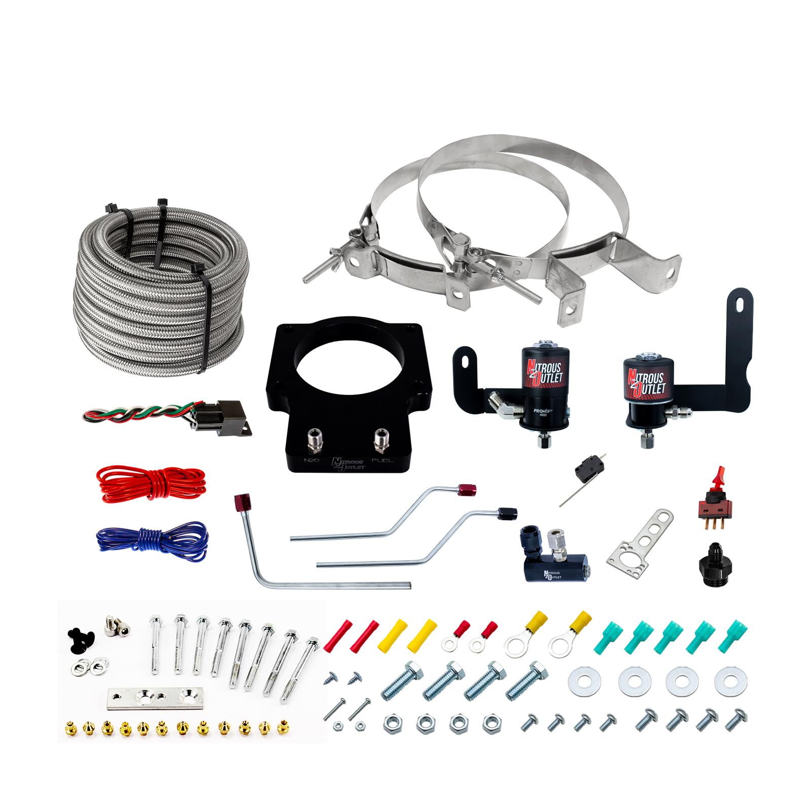 Nitrous Outlet Oxide Plate Systems 00-10121-LS2-00 90mm 05-06 GTO System (No Bottle)
