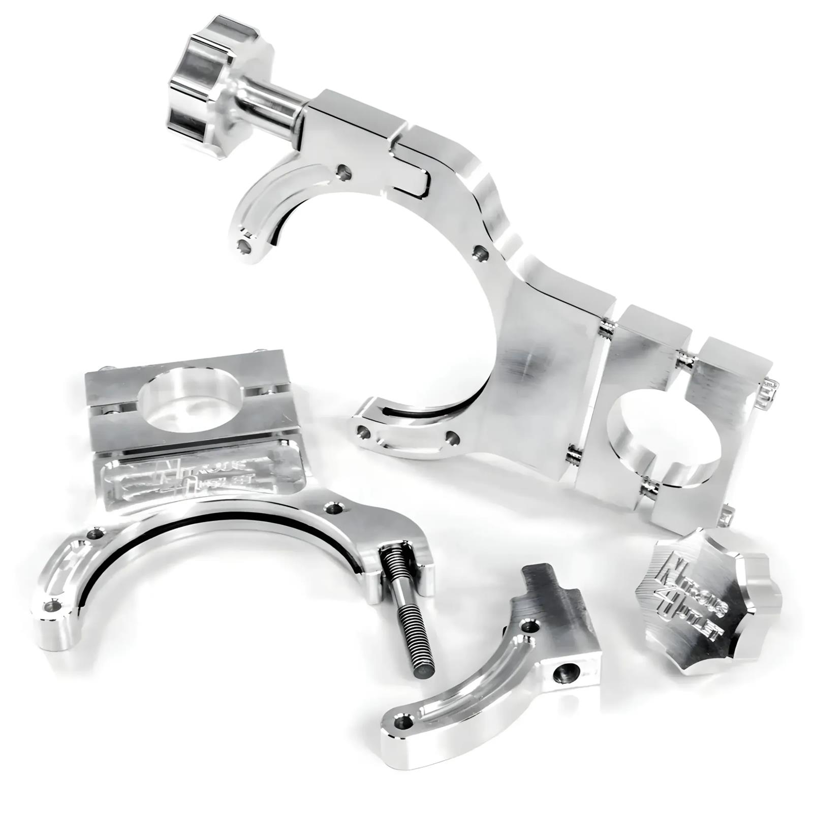 Nitrous Outlet Fire Extinguisher Bottle Brackets 00-32067-1-3/4" Brackets, Billet Bar Mount Supression - 1-3/4" Bar