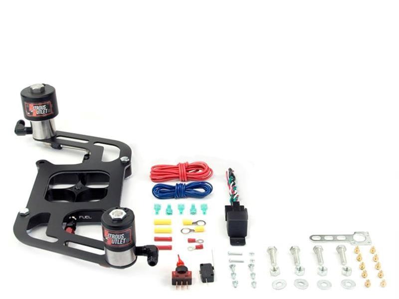 Nitrous Outlet 0010606GEN3SF Nitrous Outlet 4150 GENIII Stinger Race Plate Conversion Kits