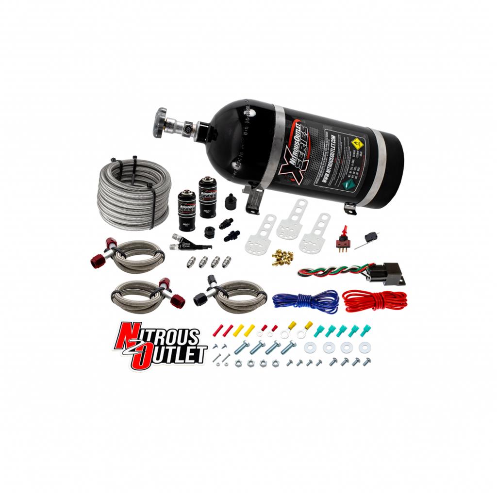 Nitrous Outlet X-Series Oxide Systems 22-82010 99-04 5.4 Lightning Nozzle System (55psi)(35-50-75-100-150-200 HP)
