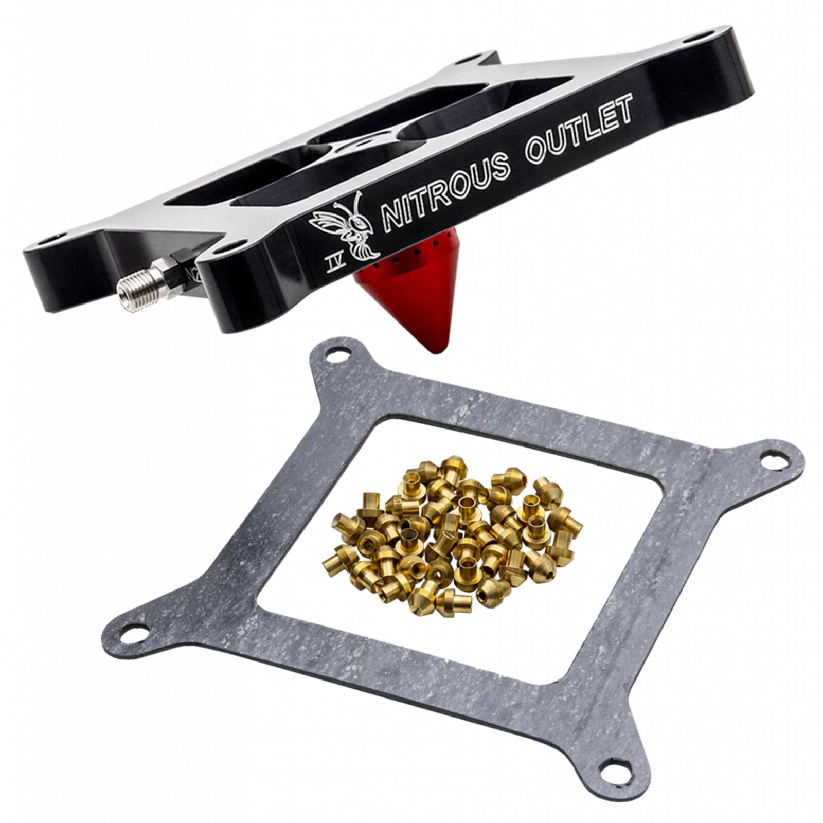 Nitrous Outlet Oxide Systems 00-44603-GEN4-DRY System Conversion and Upgrade Kits, 4150 Stinger 4 Dry Plate Conversion (50-600 HP)