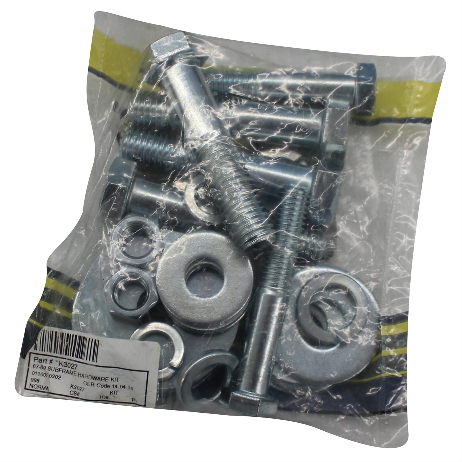 OER K3027 OER Subframe Body Mount Hardware Kits Summit Racing