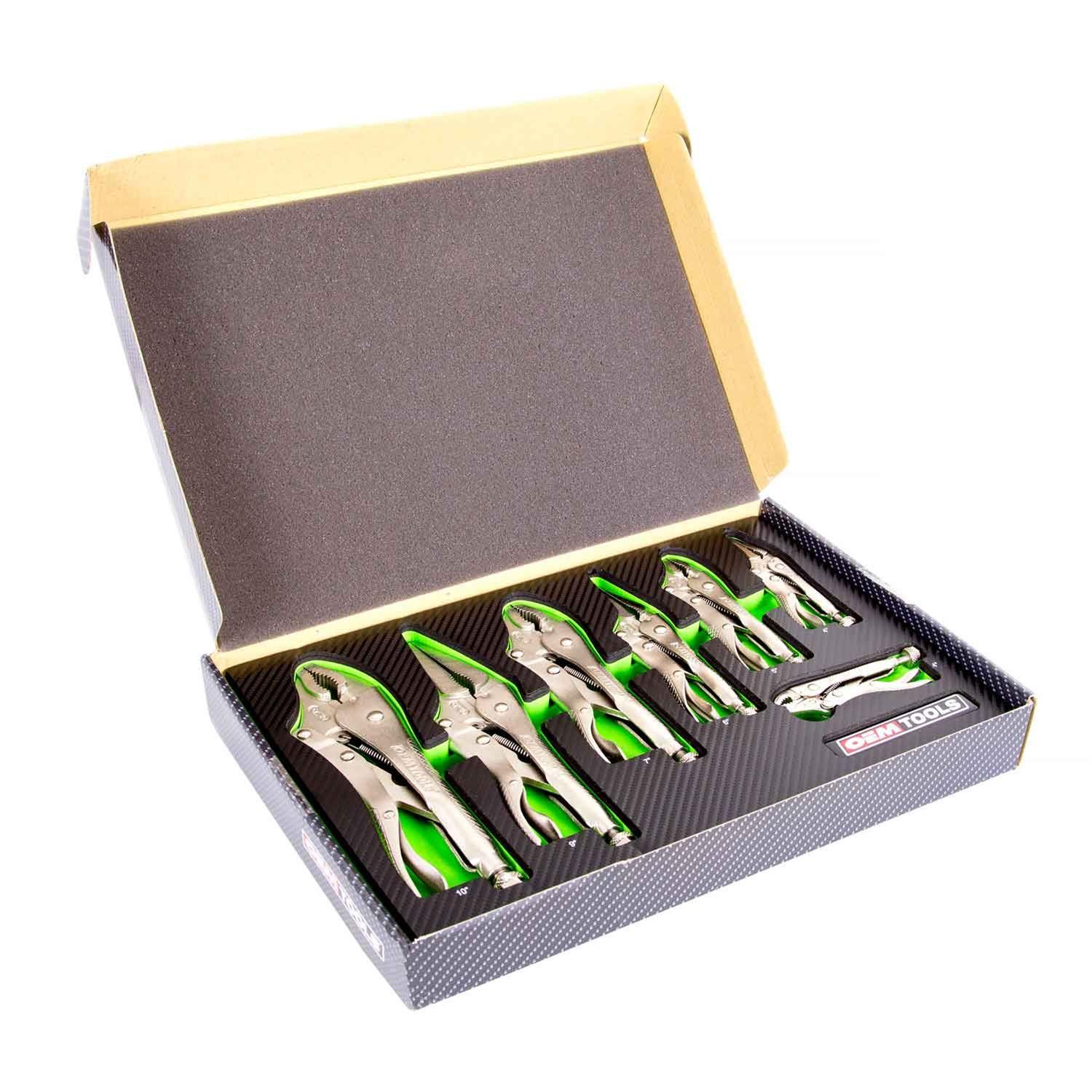 OEMTools 23987 OEM Automotive Tools 7-Piece Locking Plier Sets