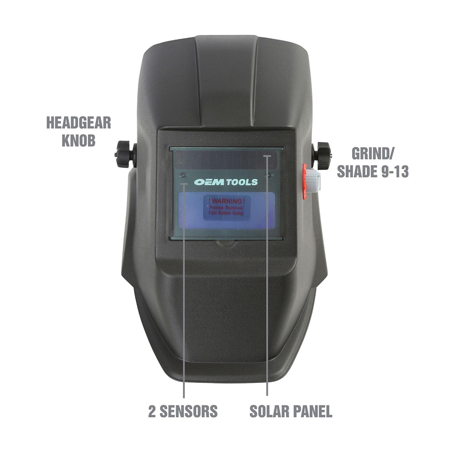 OEMTools 24357 OEM Automotive Tools Automatic Darkening Welding Helmets