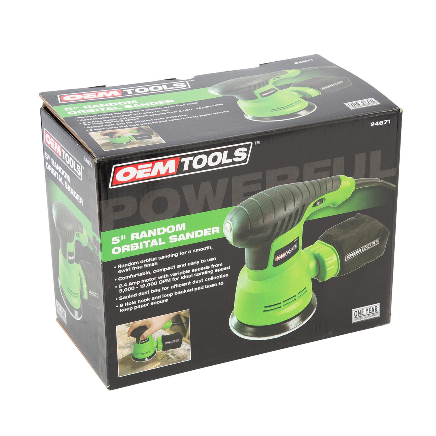 OEMTools 24671 OEM Automotive Tools 5 in. Random Orbital Sanders