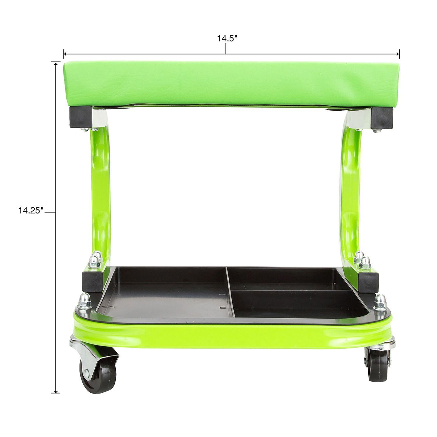 Mechanics Creeper OEMTools 24993 Workshop Creeper Seat (Green Oem