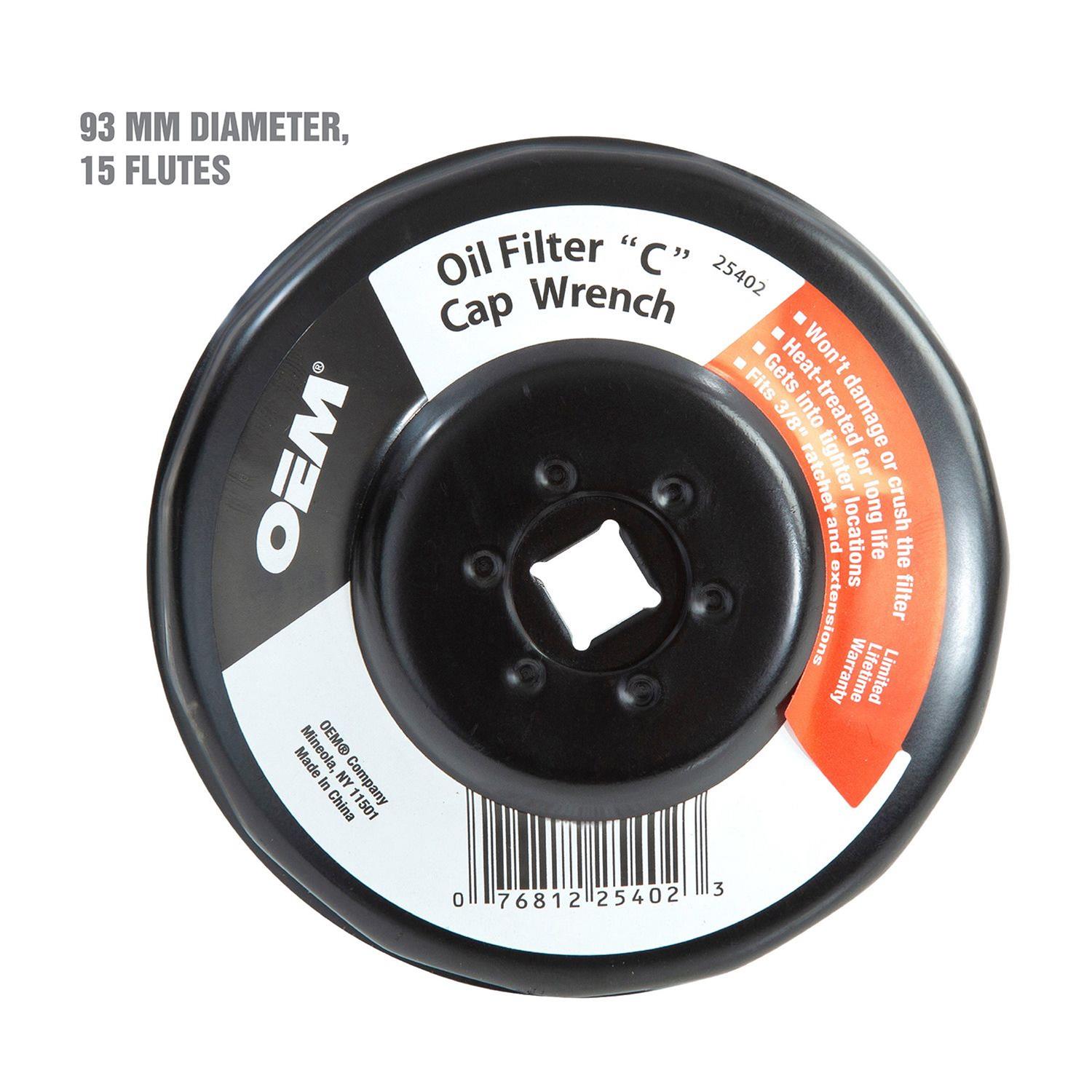 OEMTools 25402 OEM Automotive Tools Oil Filter Cap Wrenches Summit Racing