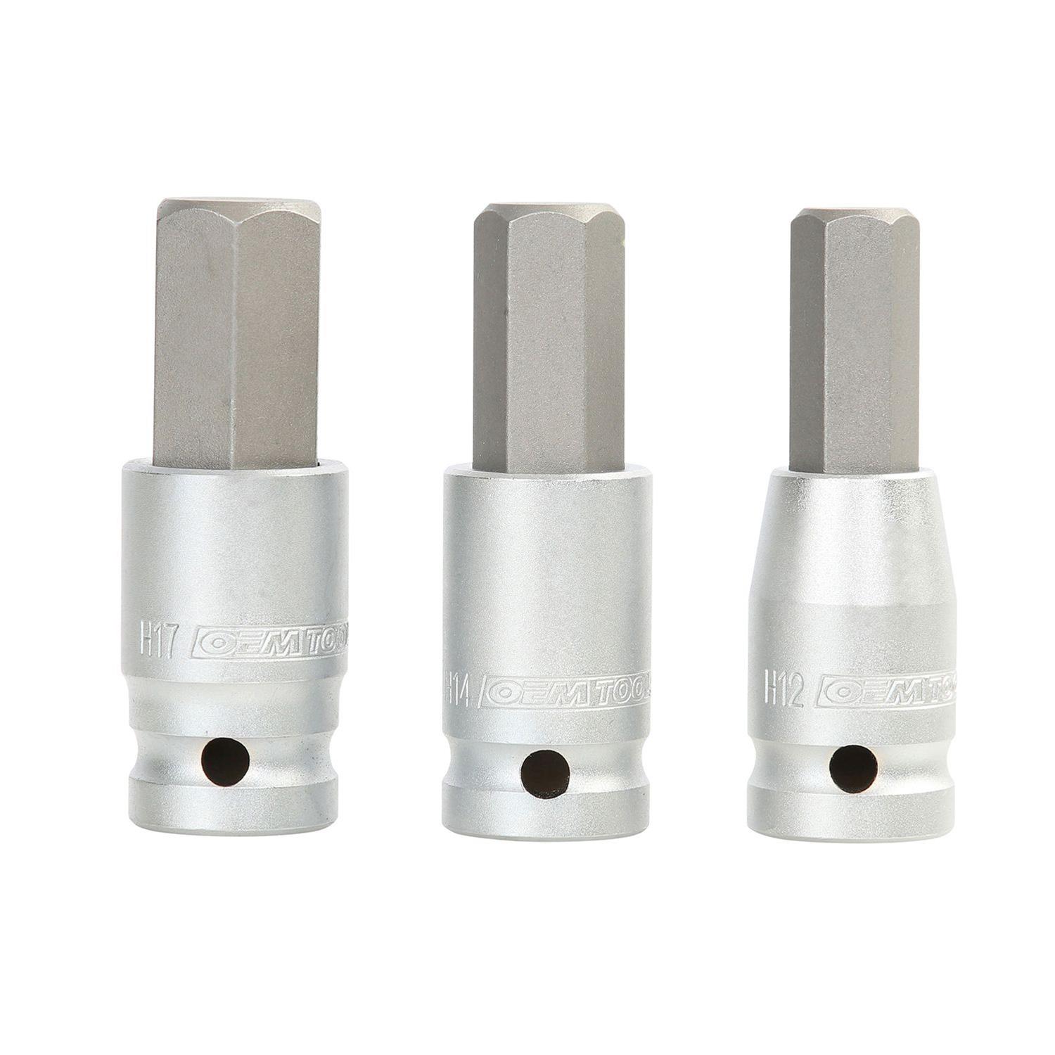 【③】 OEMTools 25417 OEM Automotive Tools Hex Bit Socket Sets | Summit