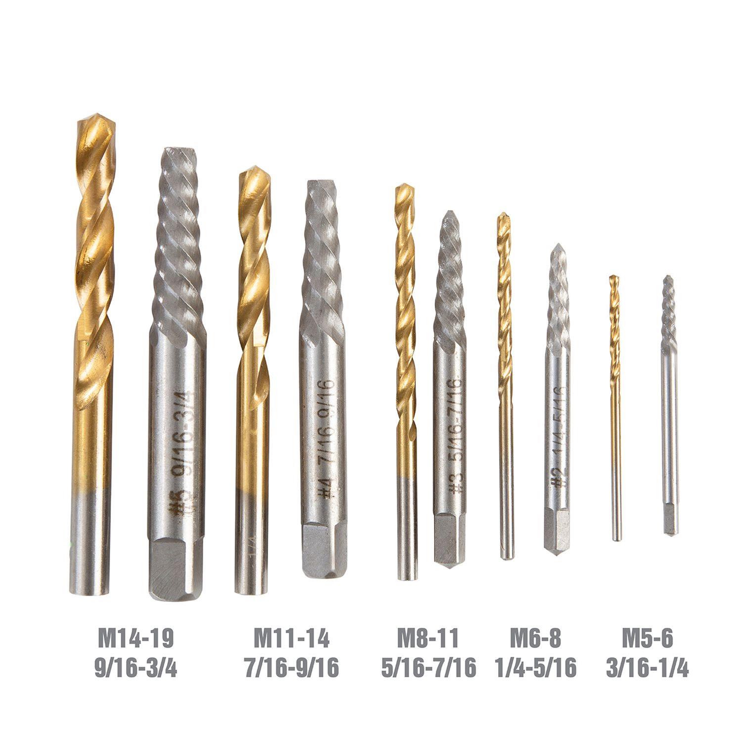 OEMTools 25467 OEM Automotive Tools 10Piece Bolt Extractor Sets