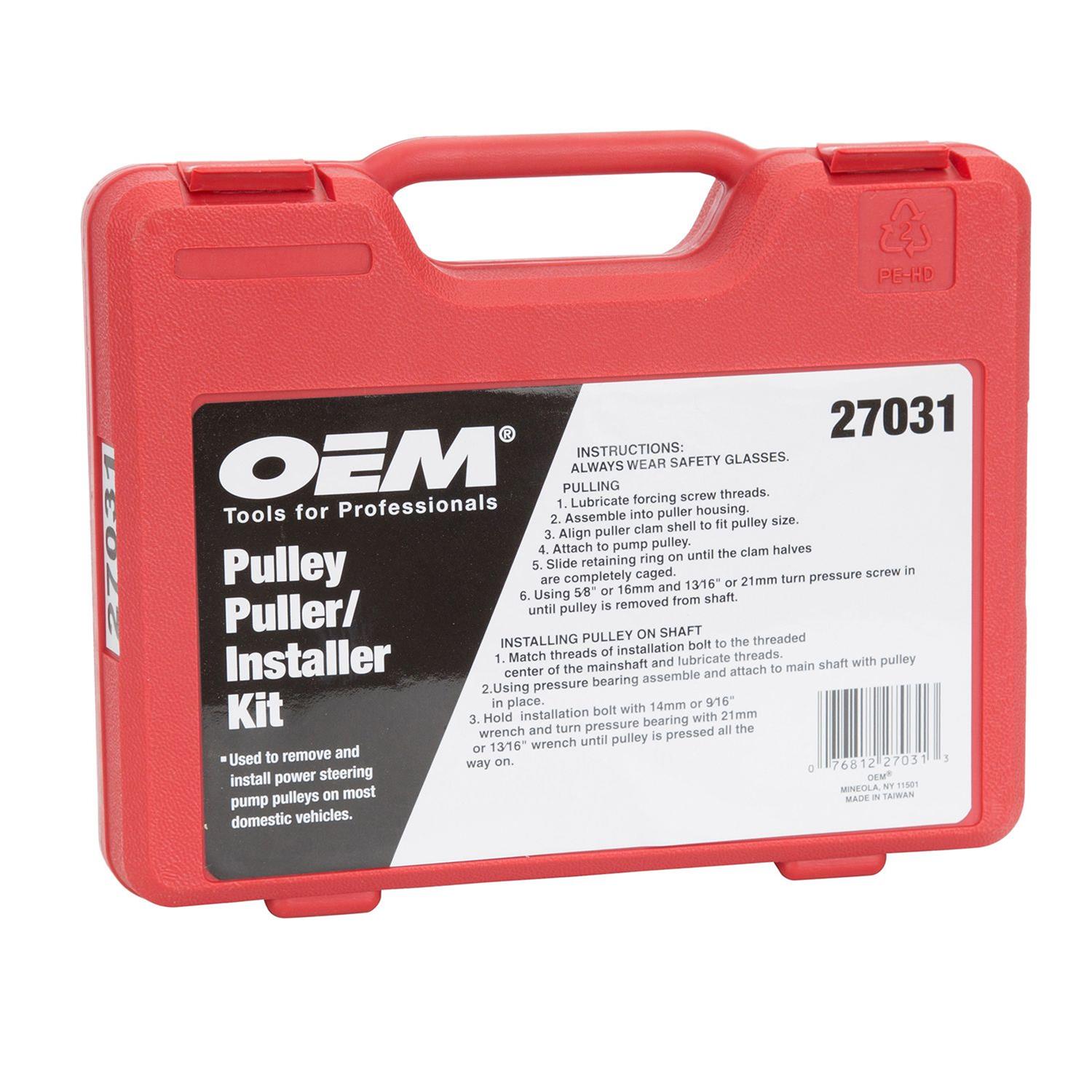 OEMTools 27031 OEM Automotive Tools Pulley Puller and Installer Kits