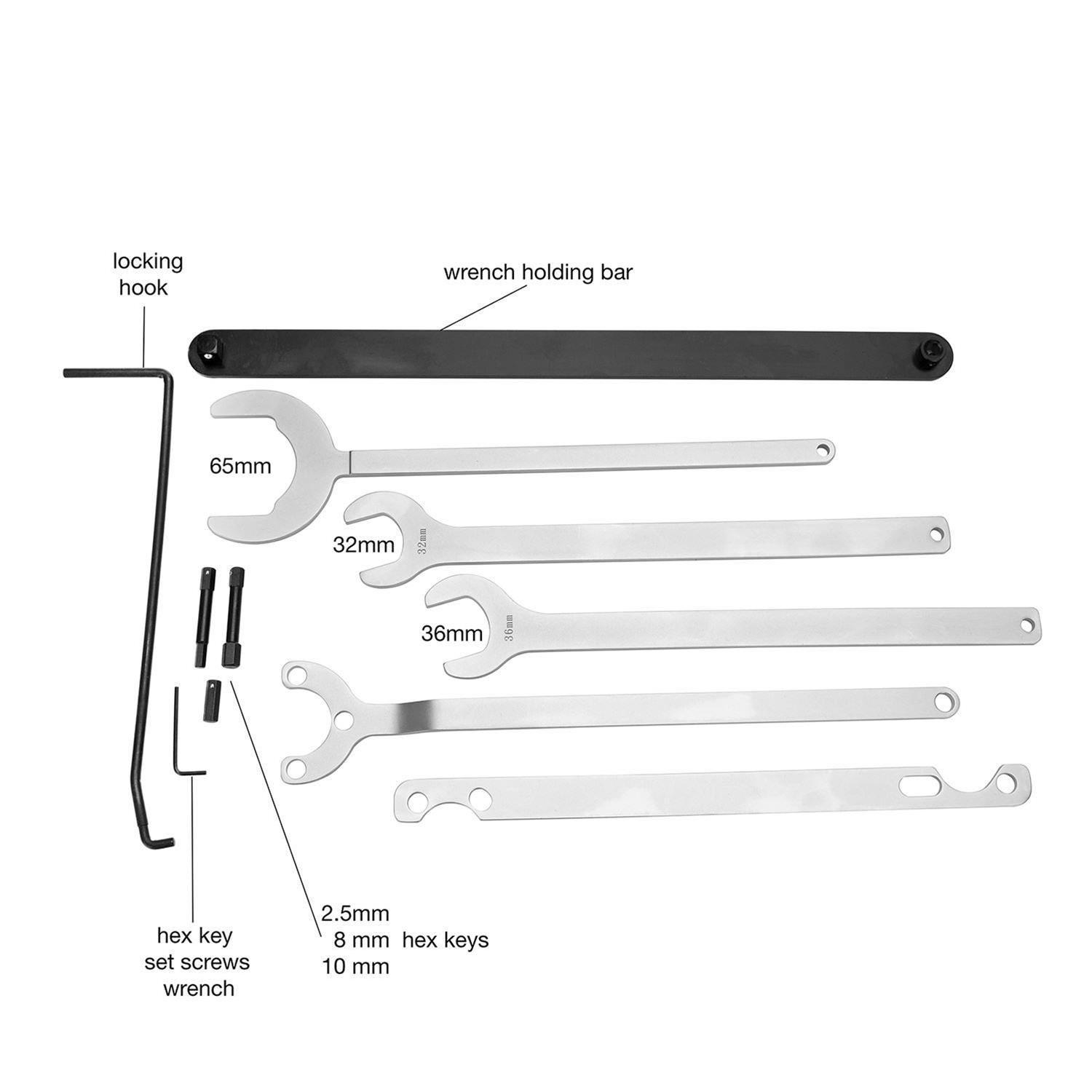 OEMTools 27224 OEM Automotive Tools Fan Clutch Wrenches Summit Racing