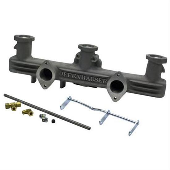 Offenhauser 1035 Offenhauser Dual Carburetor Intake Manifolds Summit