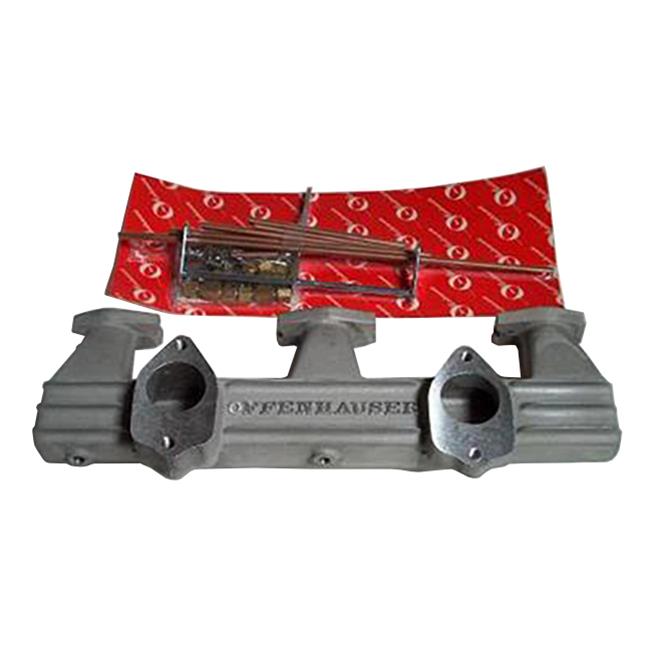 Offenhauser 2706 Offenhauser Dual Carburetor Intake Manifolds Summit