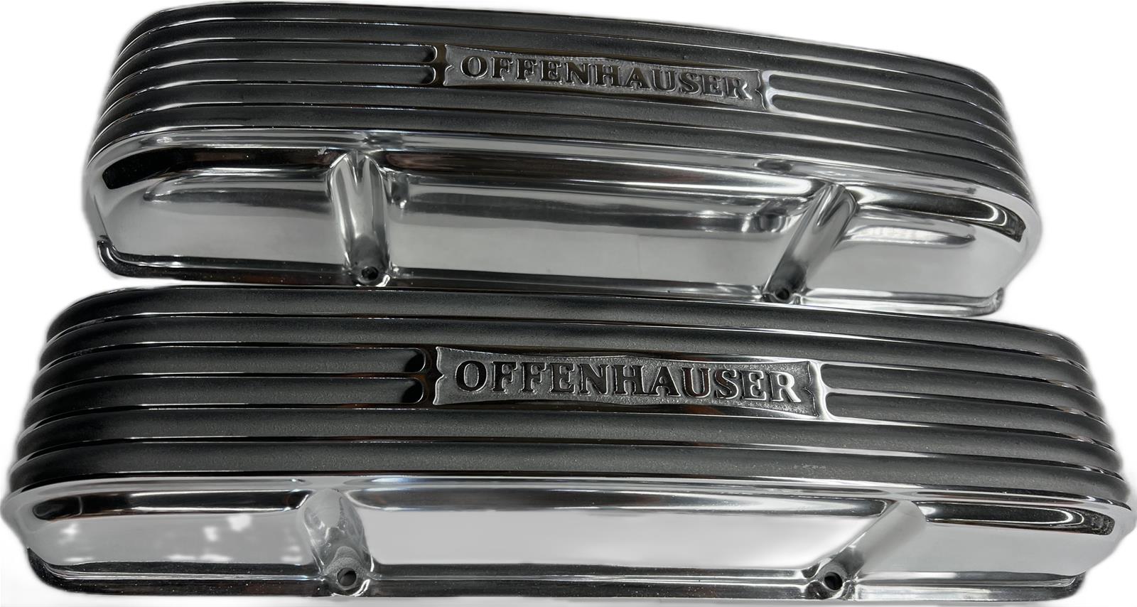 Offenhauser 4056 HR NH Offenhauser Cast Aluminum Valve Covers