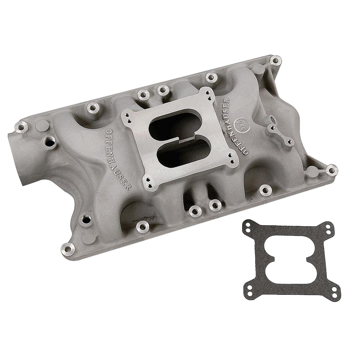 Offenhauser 6150 Offenhauser 360 Degree Single-Quad High-Rise Intake ...