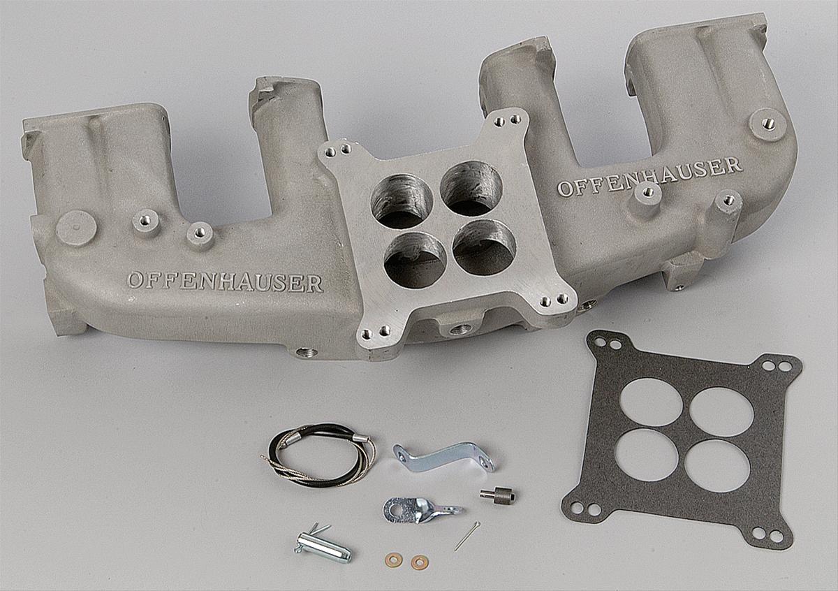 Offenhauser 6257DP Offenhauser Dual Port Intake Manifolds Summit Racing