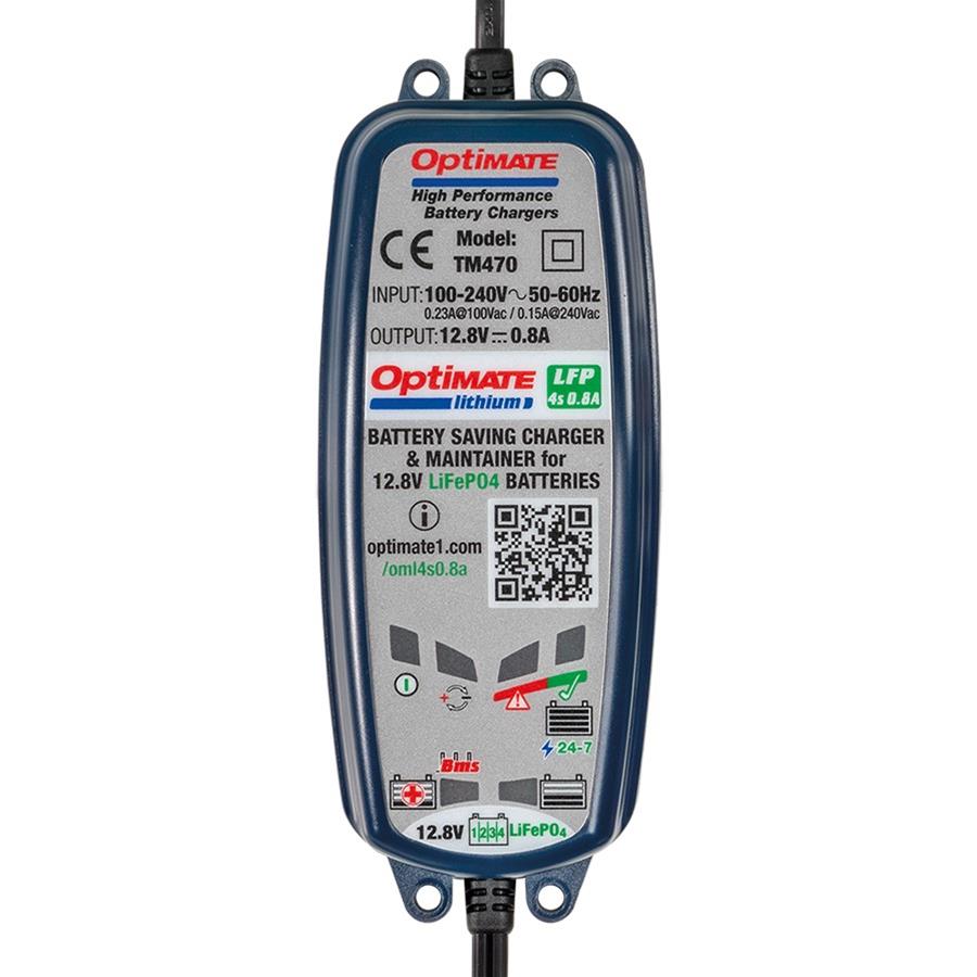 Optimate TM471 OptiMate Lithium 4s 0.8A Battery Chargers | Summit