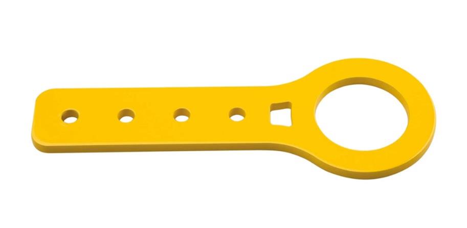OMP Aluminum Tow Hook Thickness 6 mm