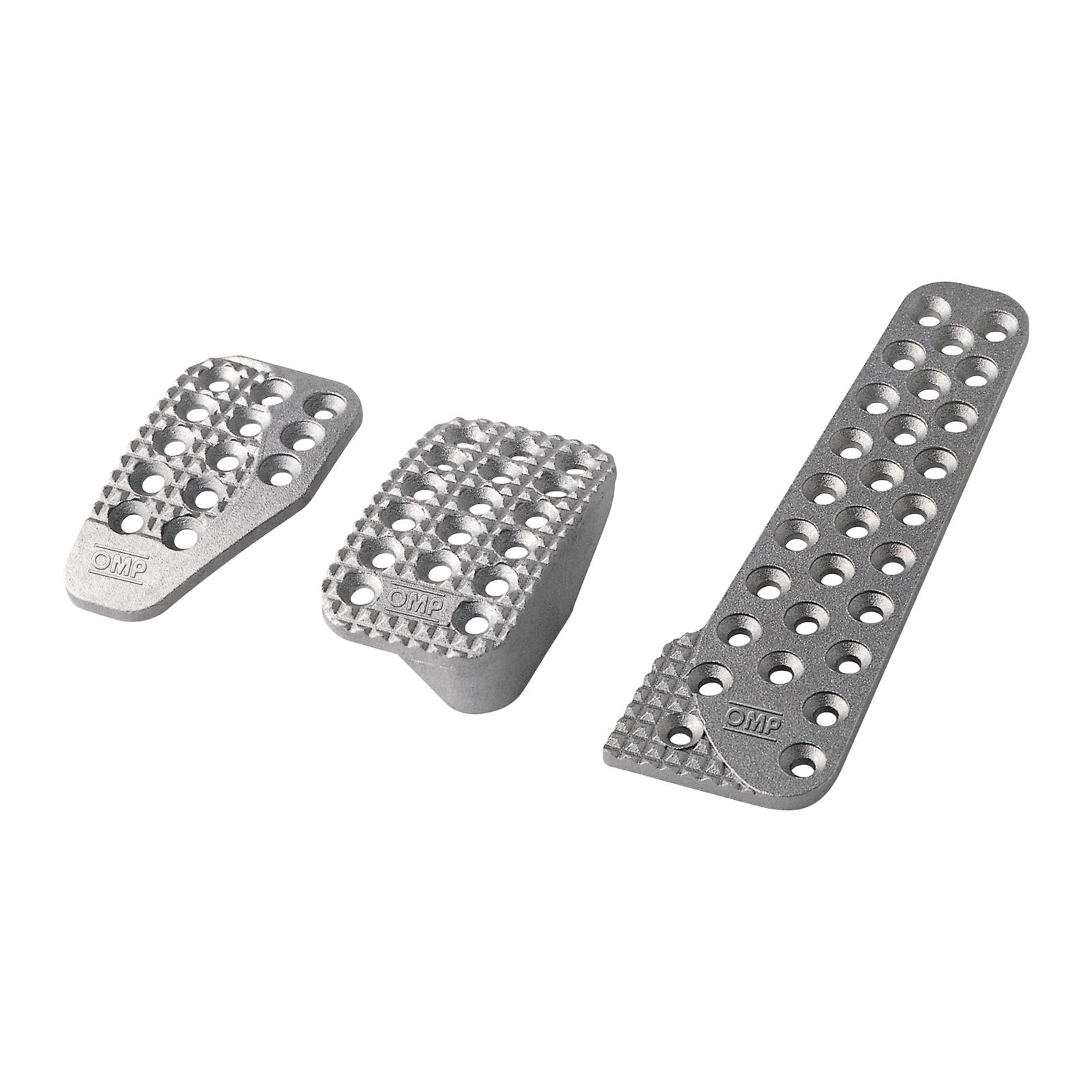 OMP Aluminum Racing Pedals (Set of 3)