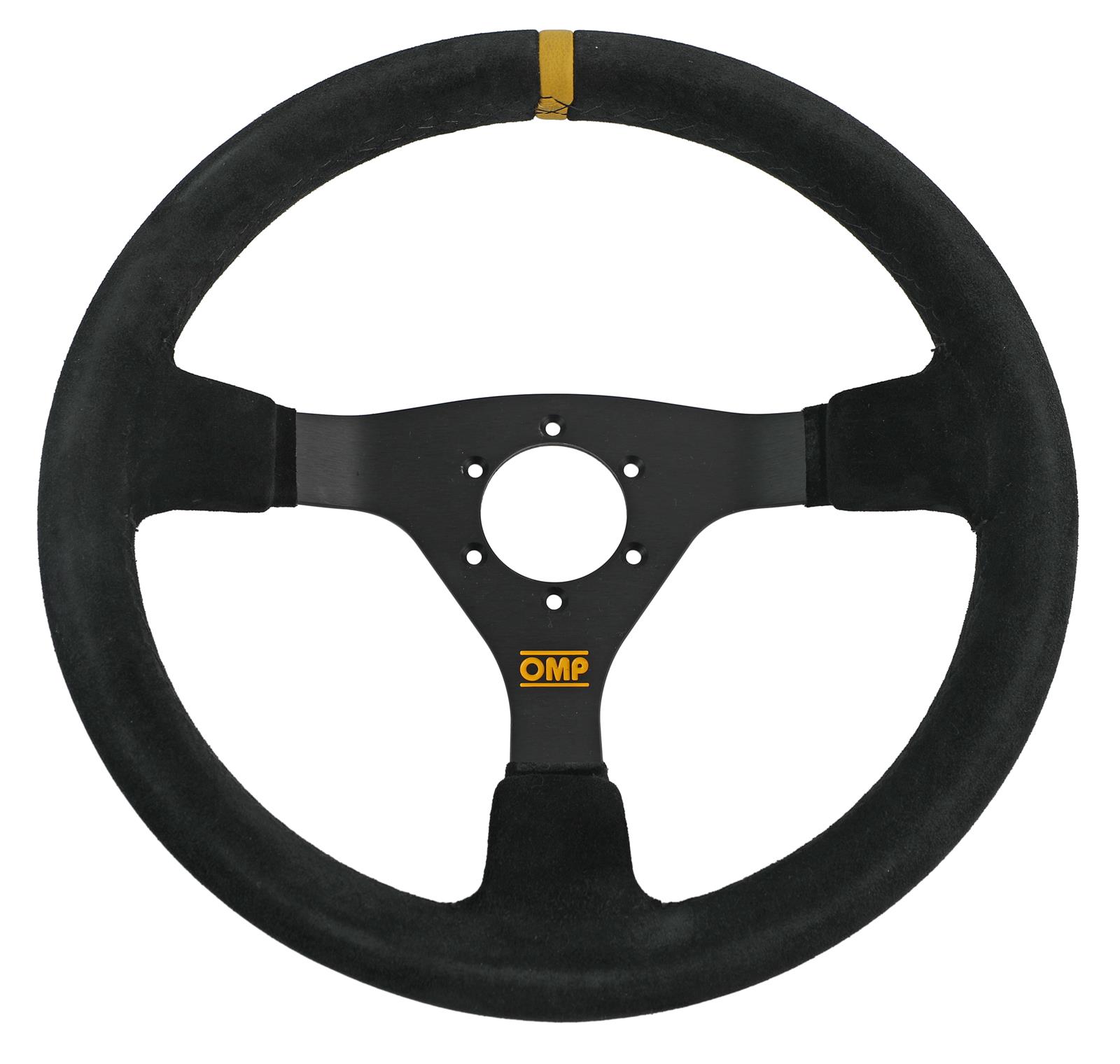 OMP WRC STEERING WHEEL BLK SUEDE - Grand Prix Racewear