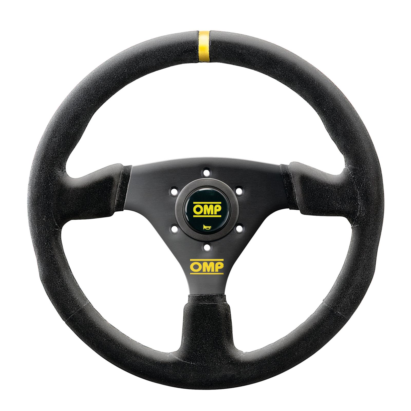 OMP Targa Steering Wheel Black/Black