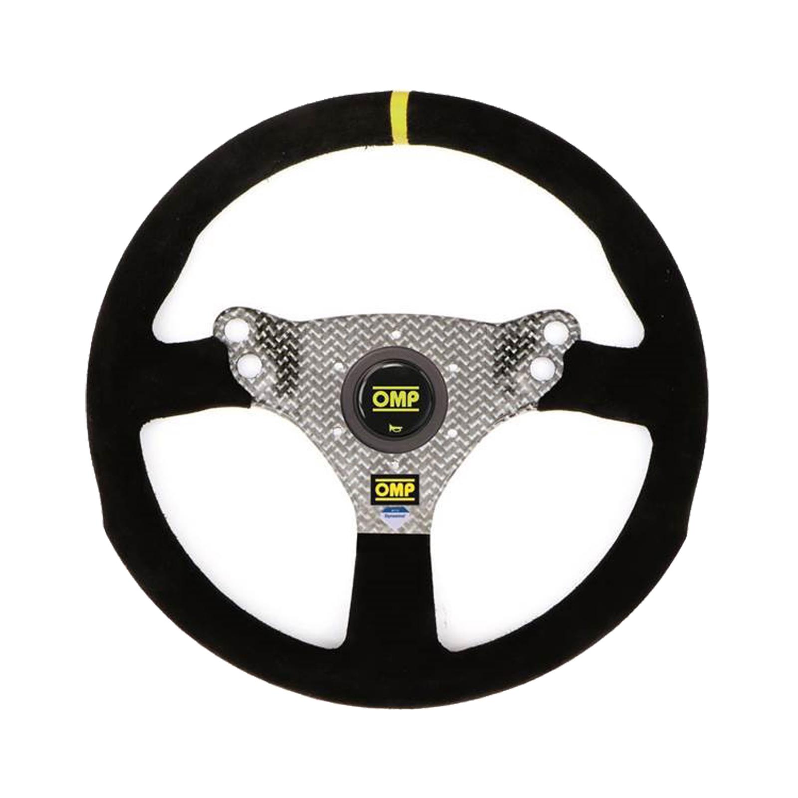 OMP 320 Hybrid S Flat Steering Wheel Black