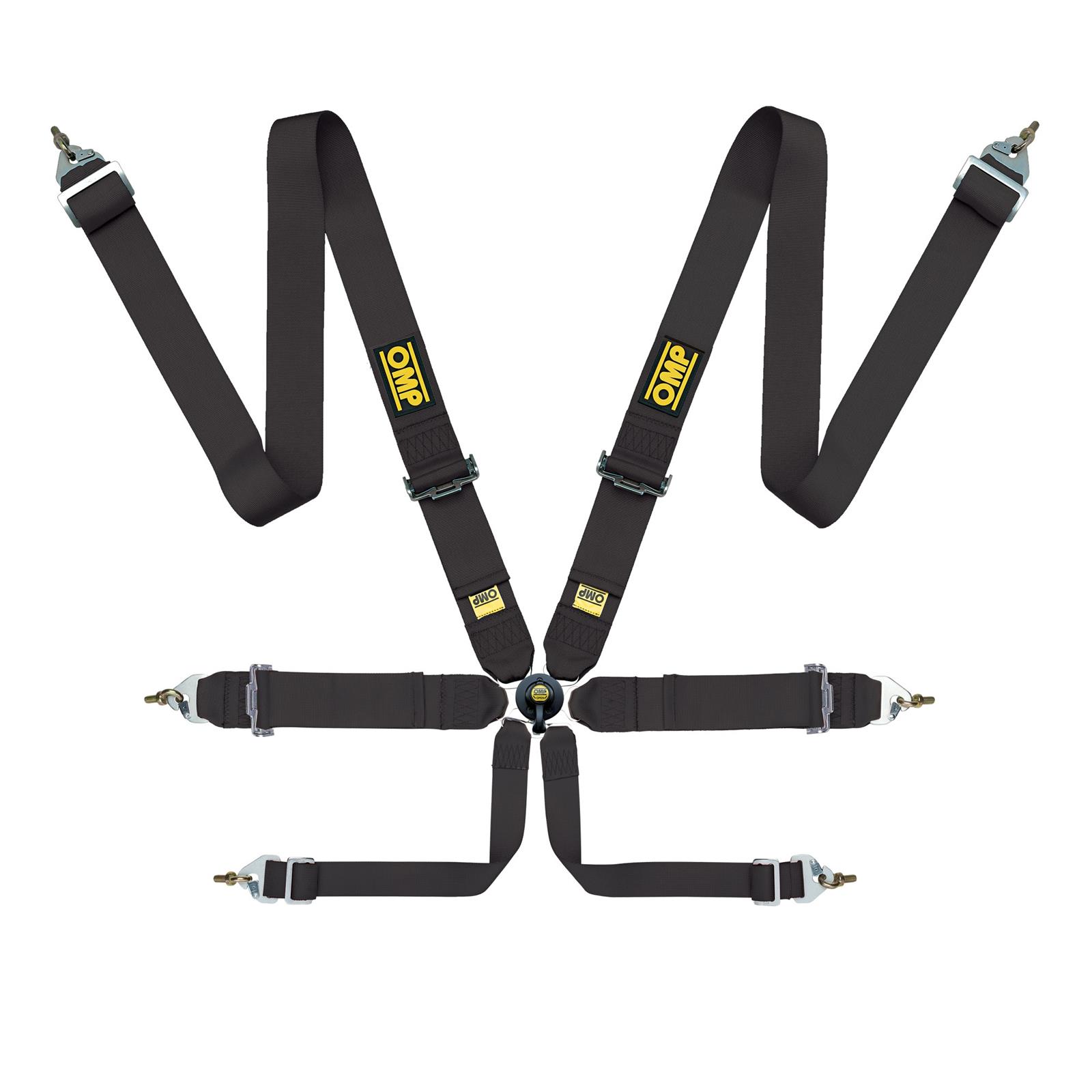 OMP First 3 Safety Harness Black
