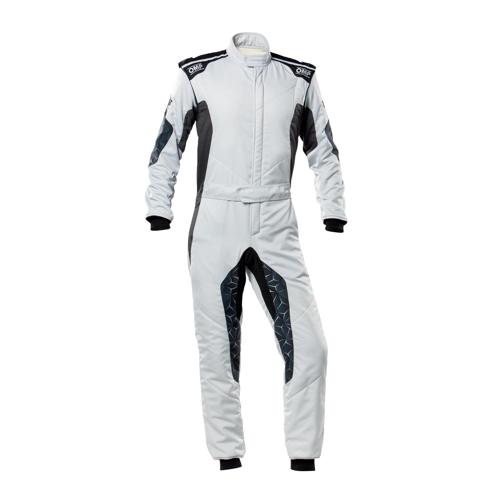 OMP Tecnica Hybrid Overall Fia 8856-2018 - Gray/Black Sz 54