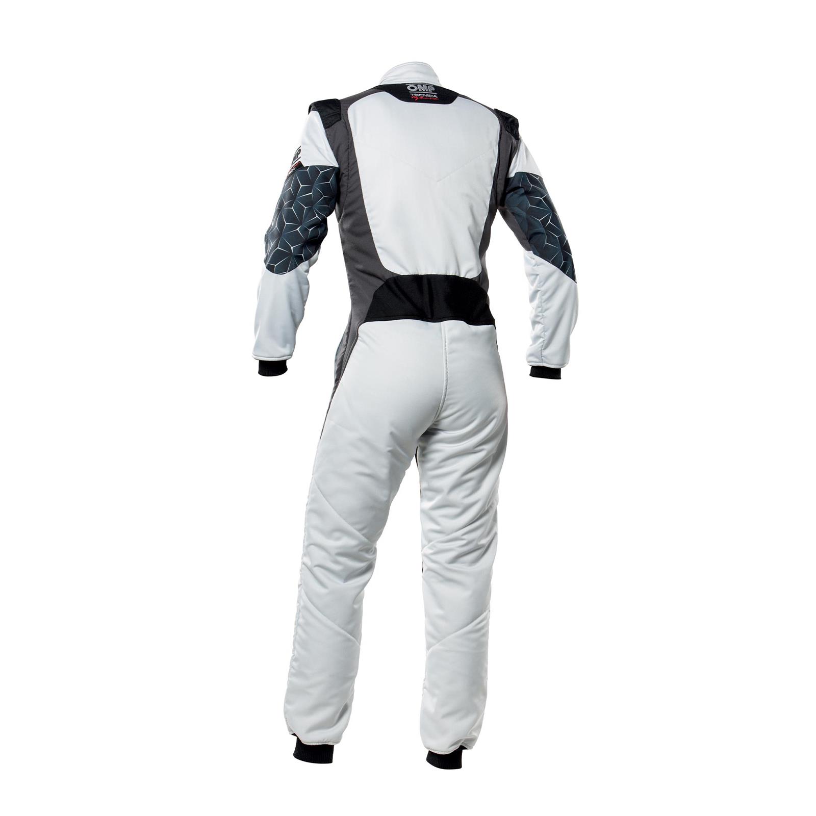 OMP Tecnica Hybrid Overall Fia 8856-2018 - Gray/Black Sz 54 thumbnail 2