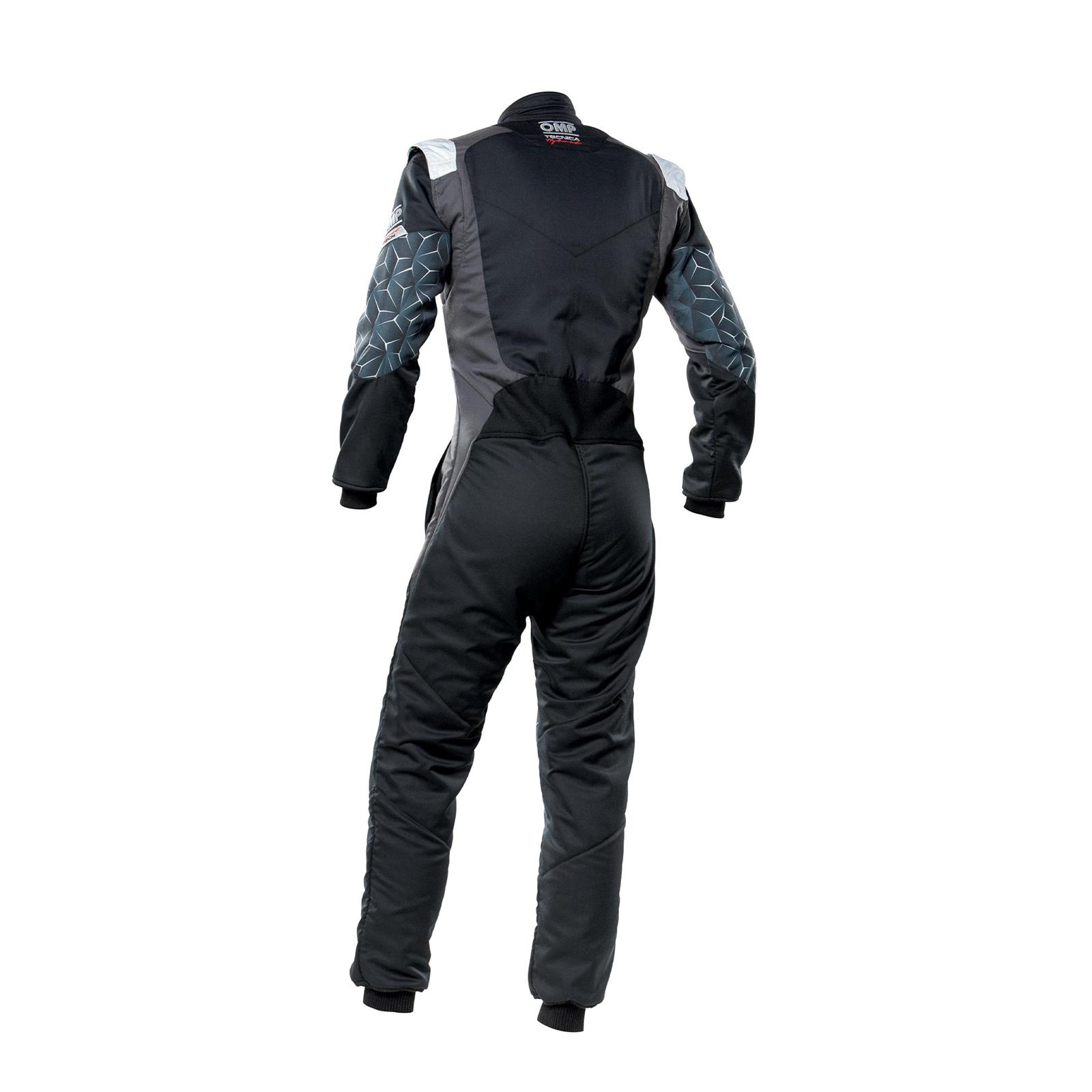OMP Tecnica Hybrid Overall Fia 8856-2018 - Black/Silver Sz 56 thumbnail 2