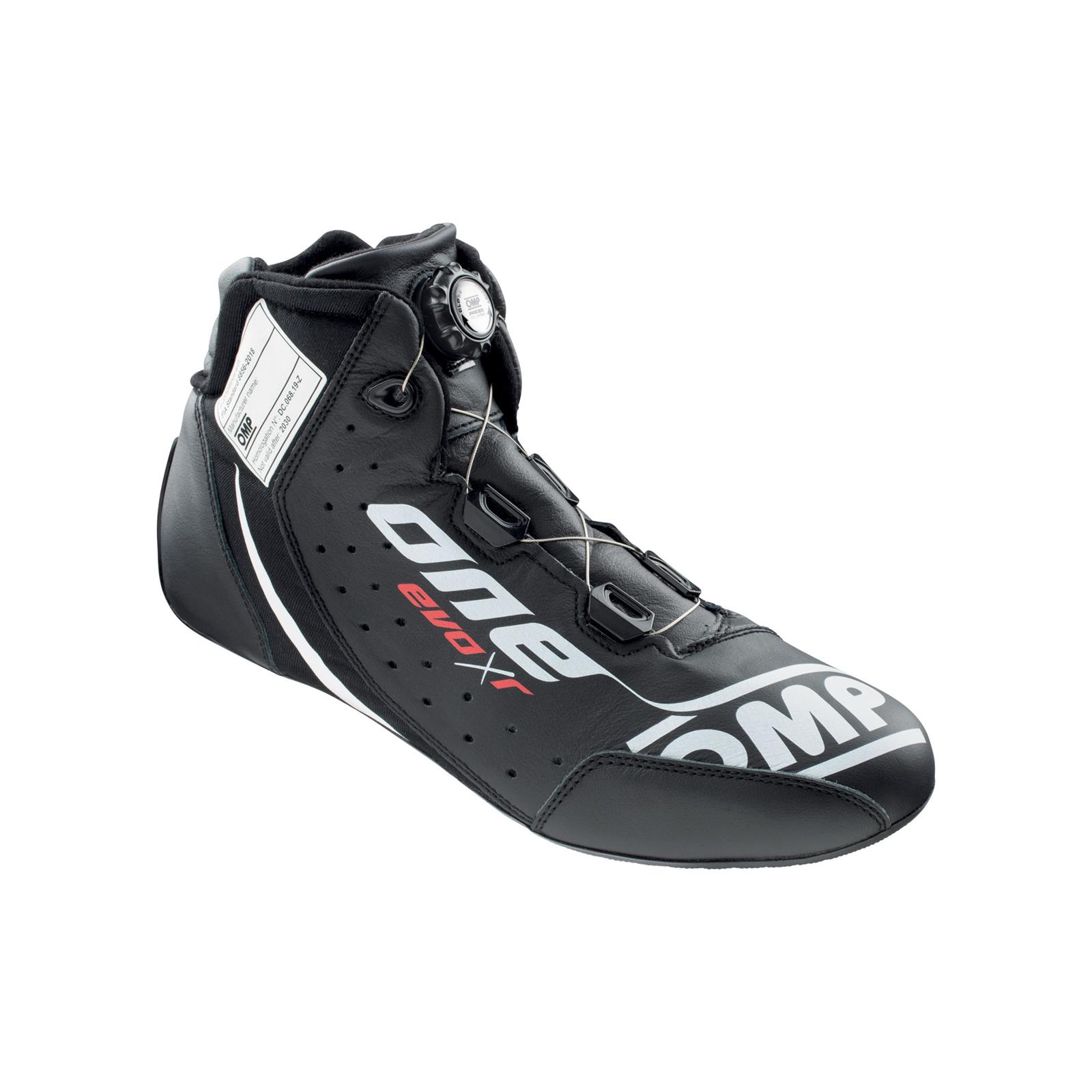 OMP One Evo X R Shoes Black - Size 40 (Fia 8856-2018) thumbnail 2