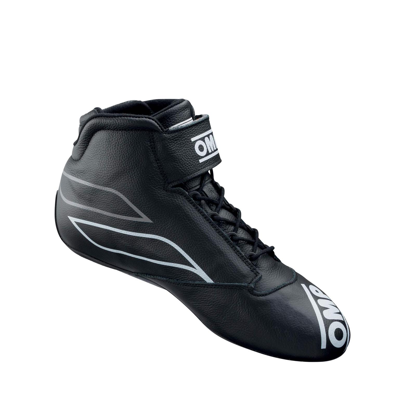 OMP One-S Shoes Black/White/Silver - Size 43 (Fia 8856-2018) thumbnail 2