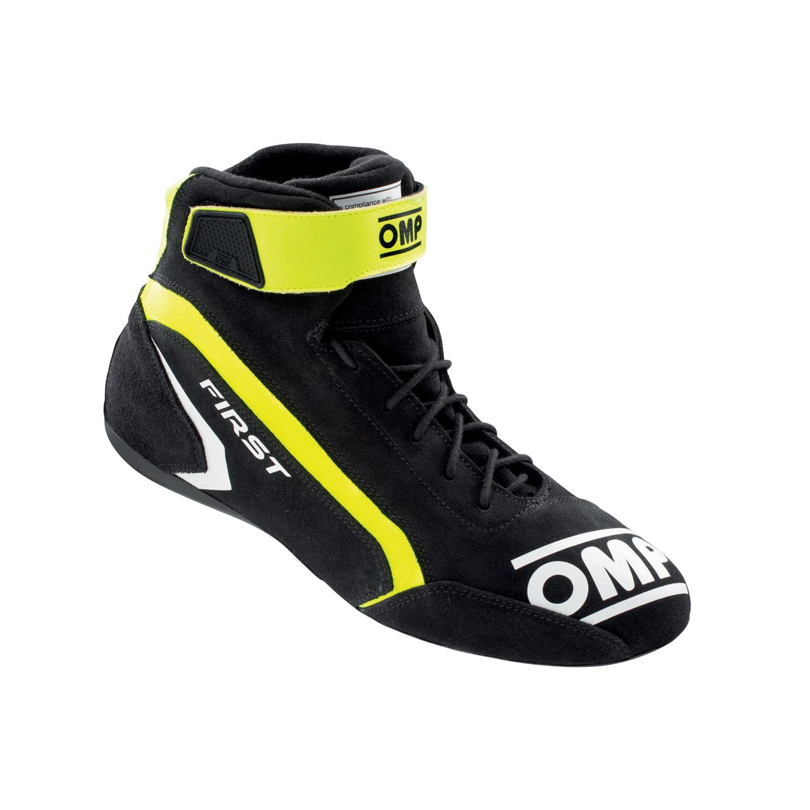 OMP First Shoes My2021 Anthracite/Fluorescent Yellow - Size 43 (Fia 8856-2018) thumbnail 2