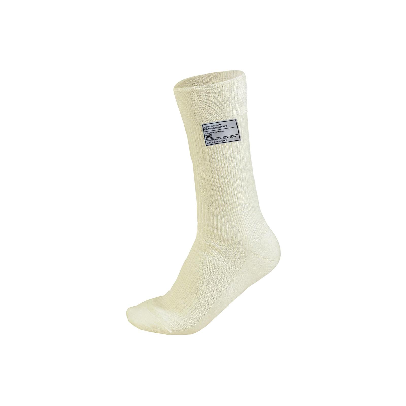 OMP Nomex Socks (Fia 8856-2018) Cream - Size S