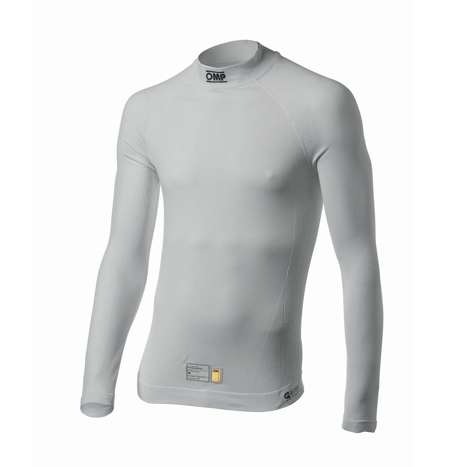 OMP One Evo Underwear Top Fia 8856-2018 - White Sz XS/S