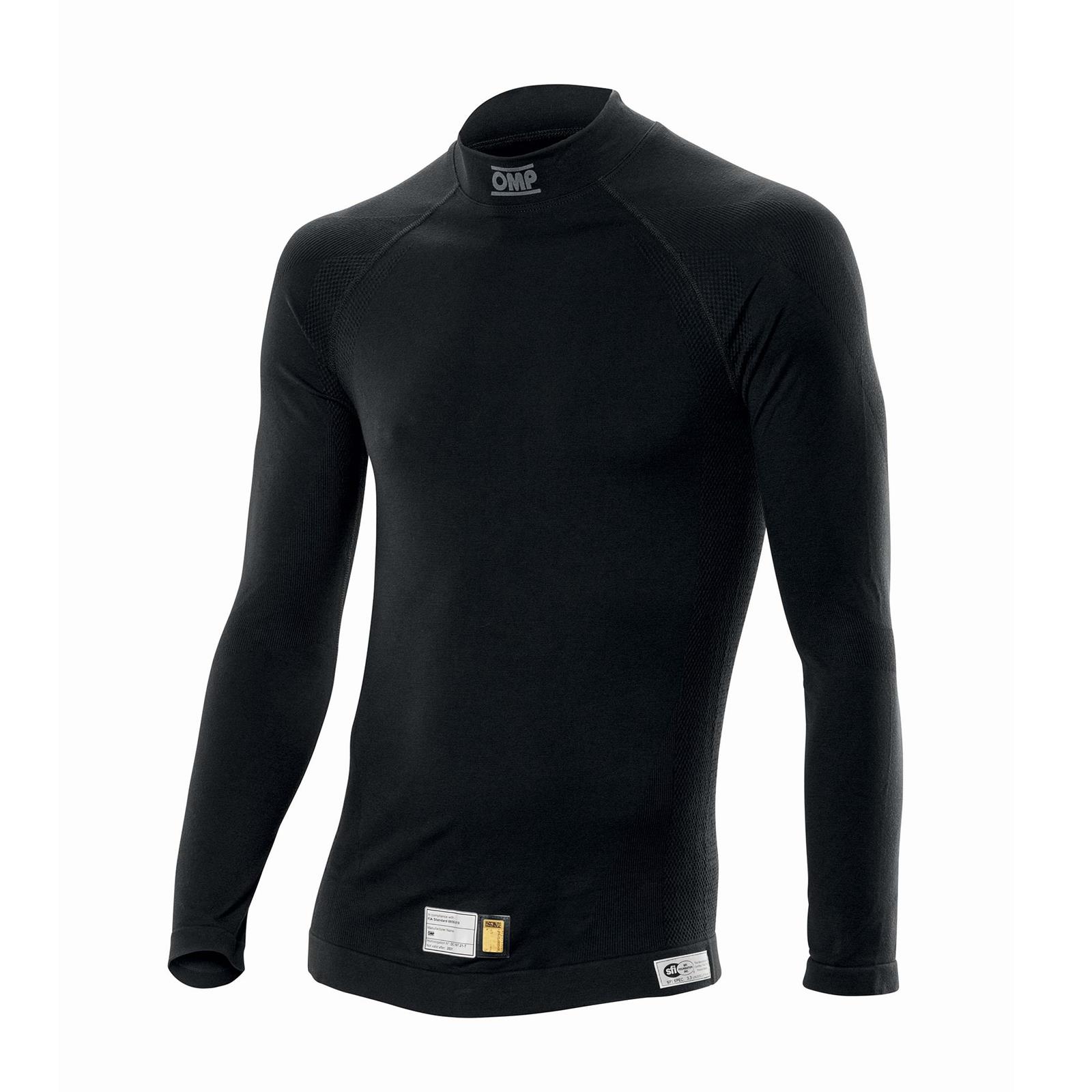OMP One Evo Underwear Top Fia 8856-2018 - Black Sz Large