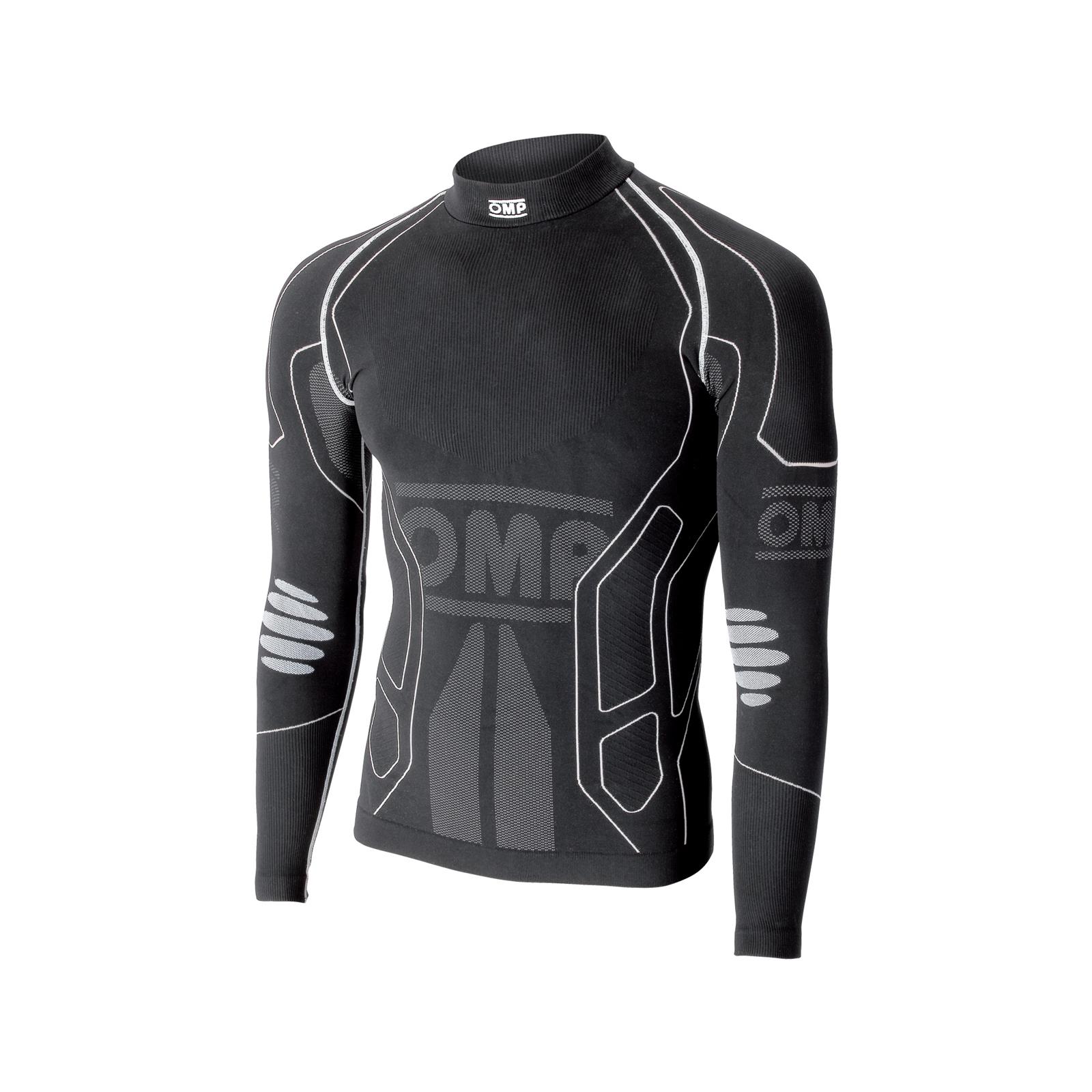 OMP KS Winter Shirt Black - Size 8-10 Years (For Children)