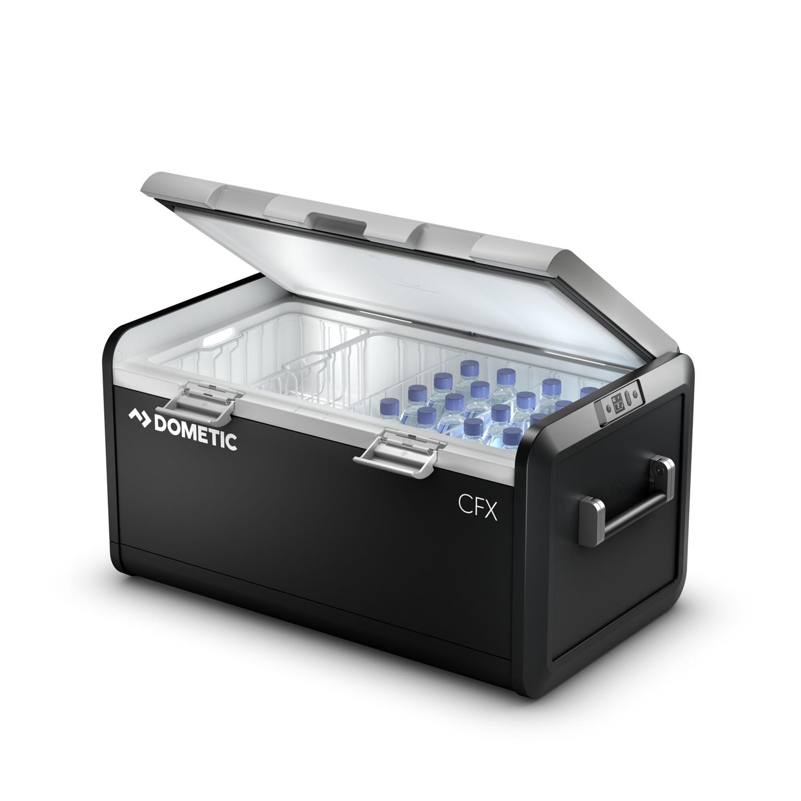 Dometic CFX3 100 Powered Coolers 9600024623 Refrigerator, Cooler, Liter, 153-12 oz. Can Capacity, -7-50 degrees F, 12/24 V DC/120V AC Power, Each