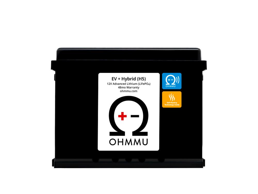 Ohmmu K1240E6-BH OHMMU Self-Heating Advanced Lithium 12 V Batteries
