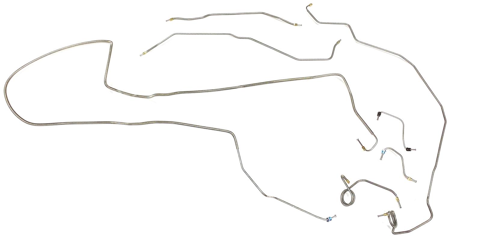 The Stop Shop F10002RD The Stop Shop Complete Brake Line Kits Summit