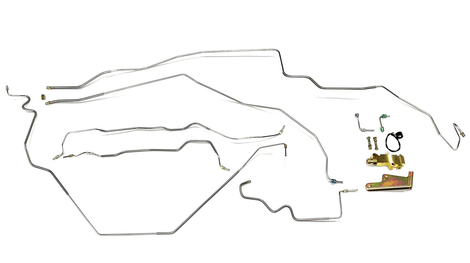 The Stop Shop P1967PV2G The Stop Shop Complete Brake Line Kits Summit