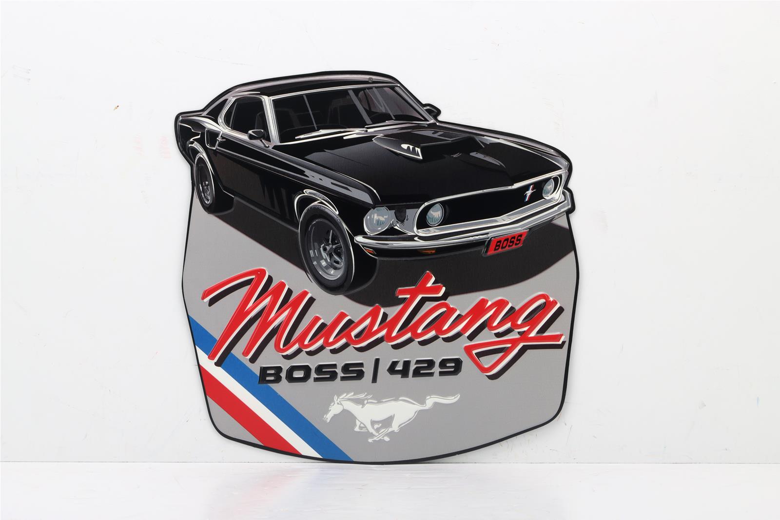 Summit Gifts 90214643 Ford Mustang Boss 429 Steel Sign | Summit Racing